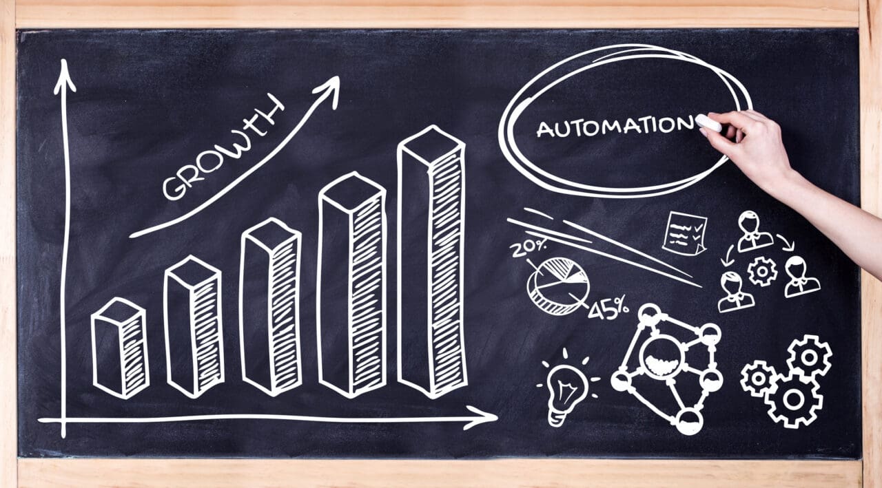 Business, Technology, Internet and network concept. Digital Marketing content planning advertising strategy concept. Medicare marketing Automation