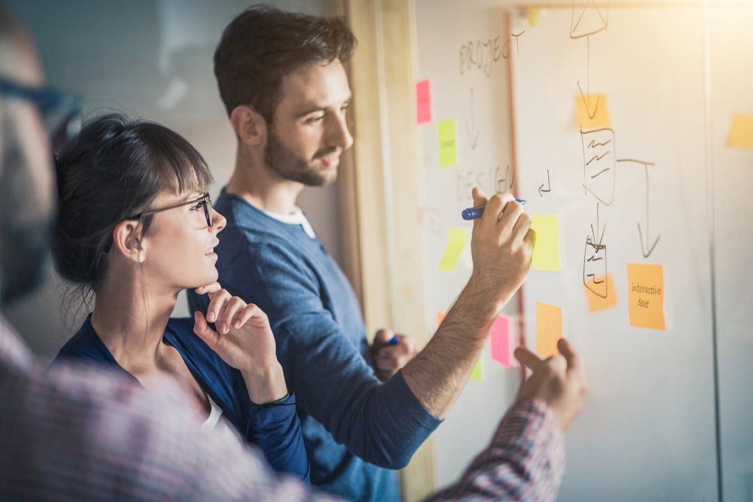 Medicare insurance marketing team discussing automation strategy